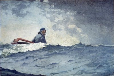 A Swell of the Ocean by Winslow Homer